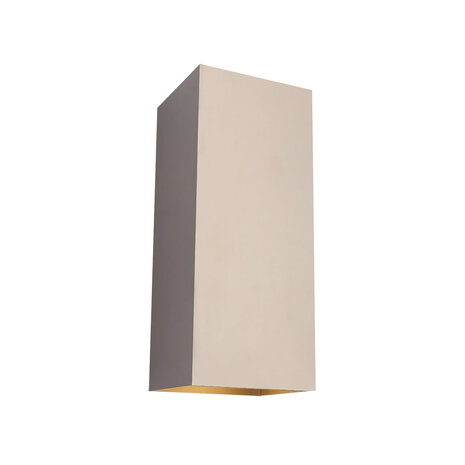 Artdelight Wandlamp Dante XL 2 lichts 24 x 10 cm champagne Artdelight Wandlamp Dante XL 2 lichts 24 x 10 cm champagne