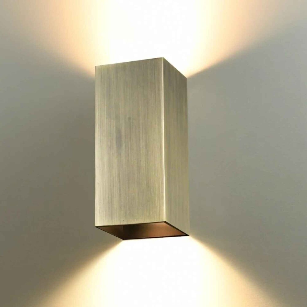 Artdelight Wandlamp Dante XL 2 lichts 24 x 10 cm antiek brons Artdelight Wandlamp Dante XL 2 lichts 24 x 10 cm antiek brons