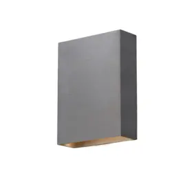 Artdelight Wandlamp Memphis H 16 cm gun metal Artdelight Wandlamp Memphis H 16 cm gun metal