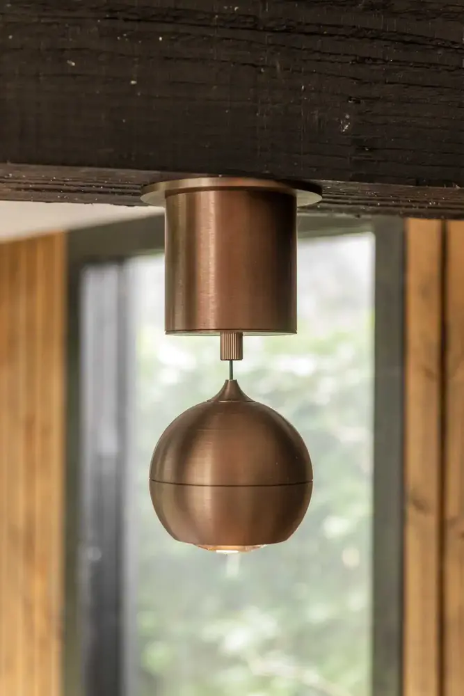 Artdelight Hanglamp Miami 1 lichts Ø 10 cm comfortlift koper brons Artdelight Hanglamp Miami 1 lichts Ø 10 cm comfortlift koper brons
