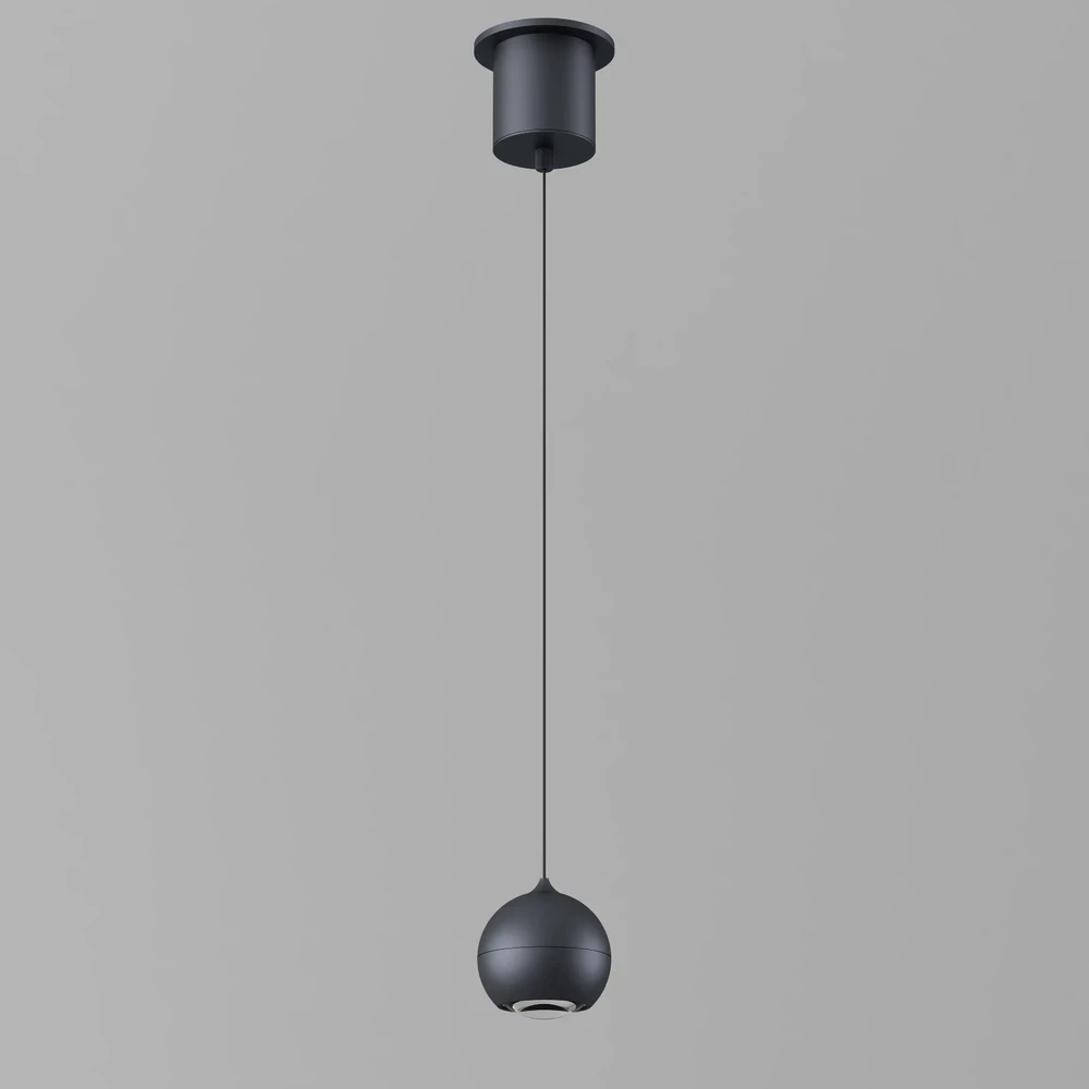 Artdelight Hanglamp Miami 1 lichts Ø 10 cm comfortlift zwart Artdelight Hanglamp Miami 1 lichts Ø 10 cm comfortlift zwart