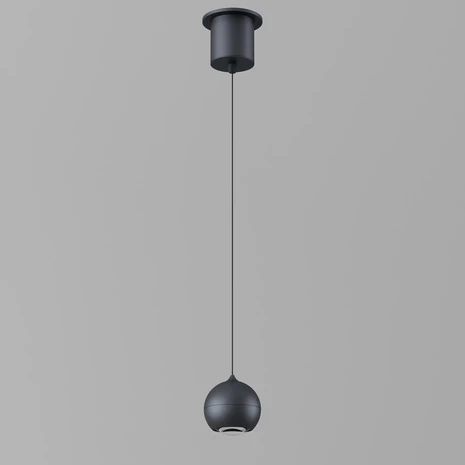 Artdelight Hanglamp Miami 1 lichts Ø 10 cm comfortlift zwart Artdelight Hanglamp Miami 1 lichts Ø 10 cm comfortlift zwart