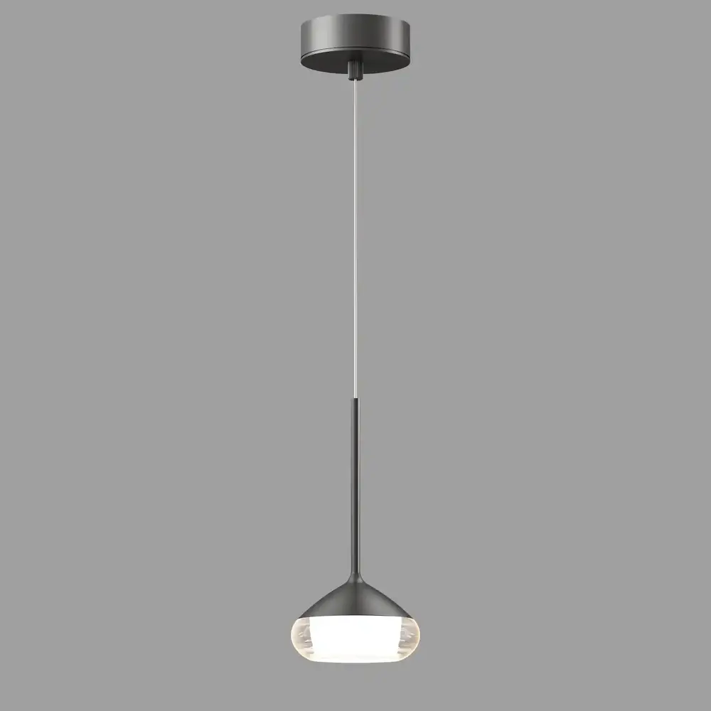 Artdelight Hanglamp Phoenix 1 lichts Ø 12 cm gun metal Artdelight Hanglamp Phoenix 1 lichts Ø 12 cm gun metal