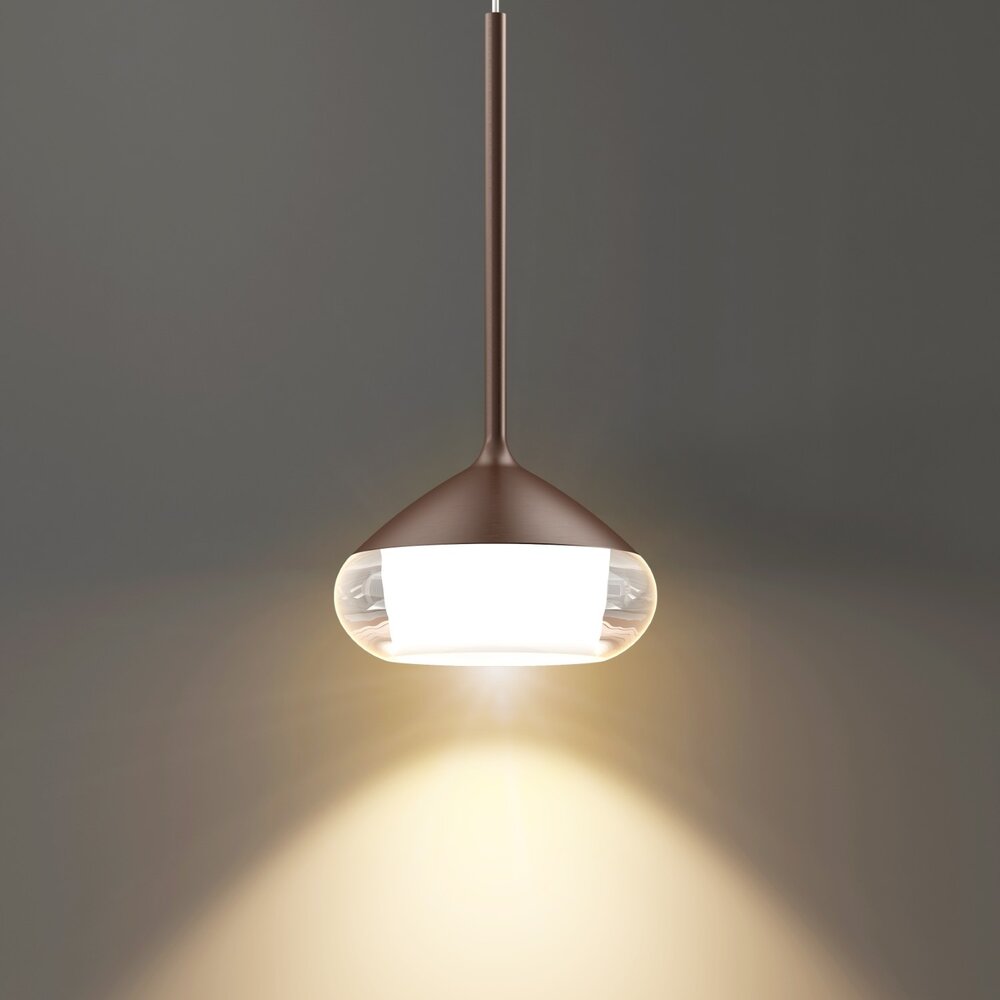 Artdelight Hanglamp Phoenix 1 lichts Ø 12 cm koper brons Artdelight Hanglamp Phoenix 1 lichts Ø 12 cm koper brons