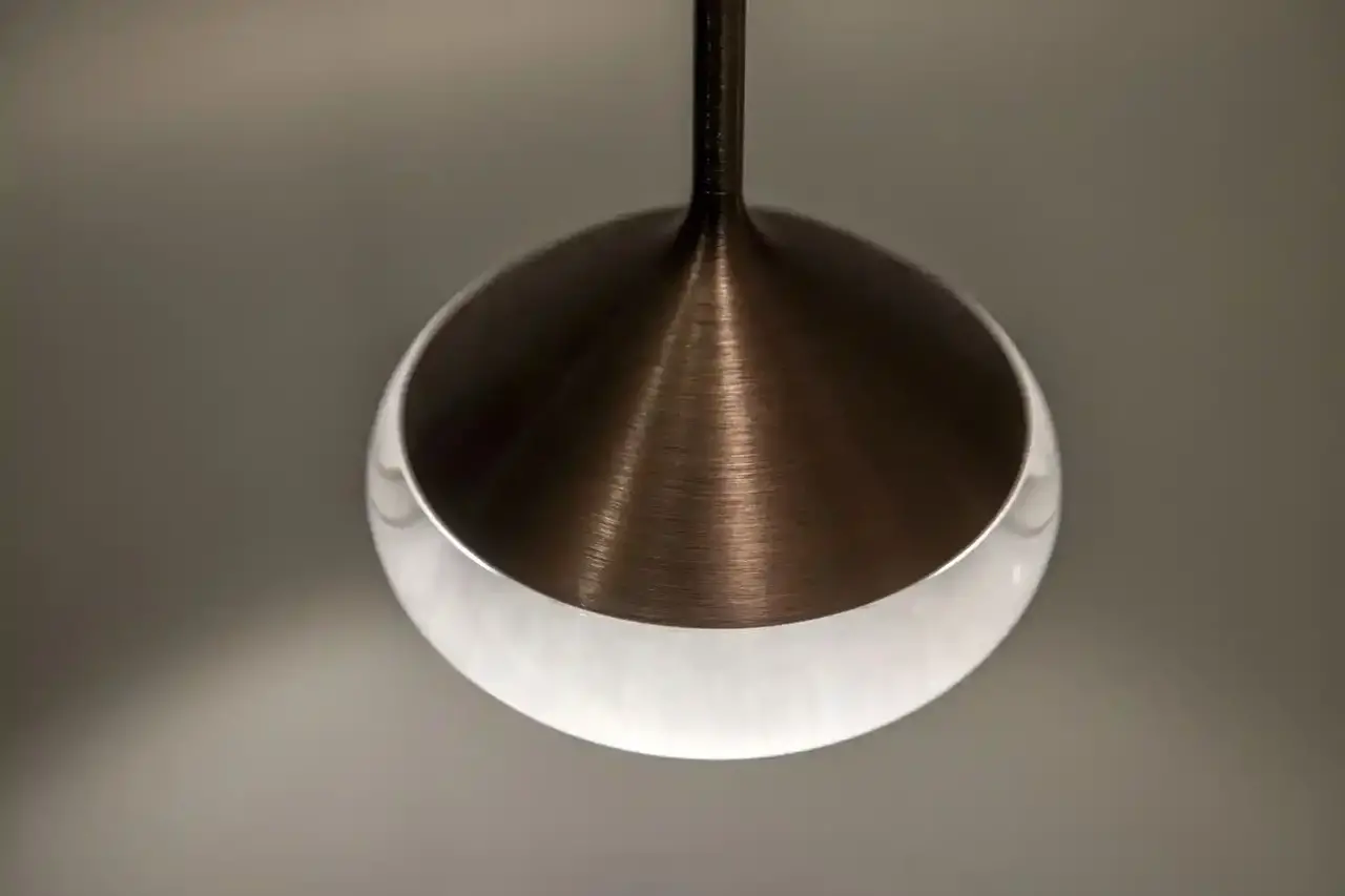 Artdelight Hanglamp Phoenix 1 lichts Ø 12 cm koper brons Artdelight Hanglamp Phoenix 1 lichts Ø 12 cm koper brons