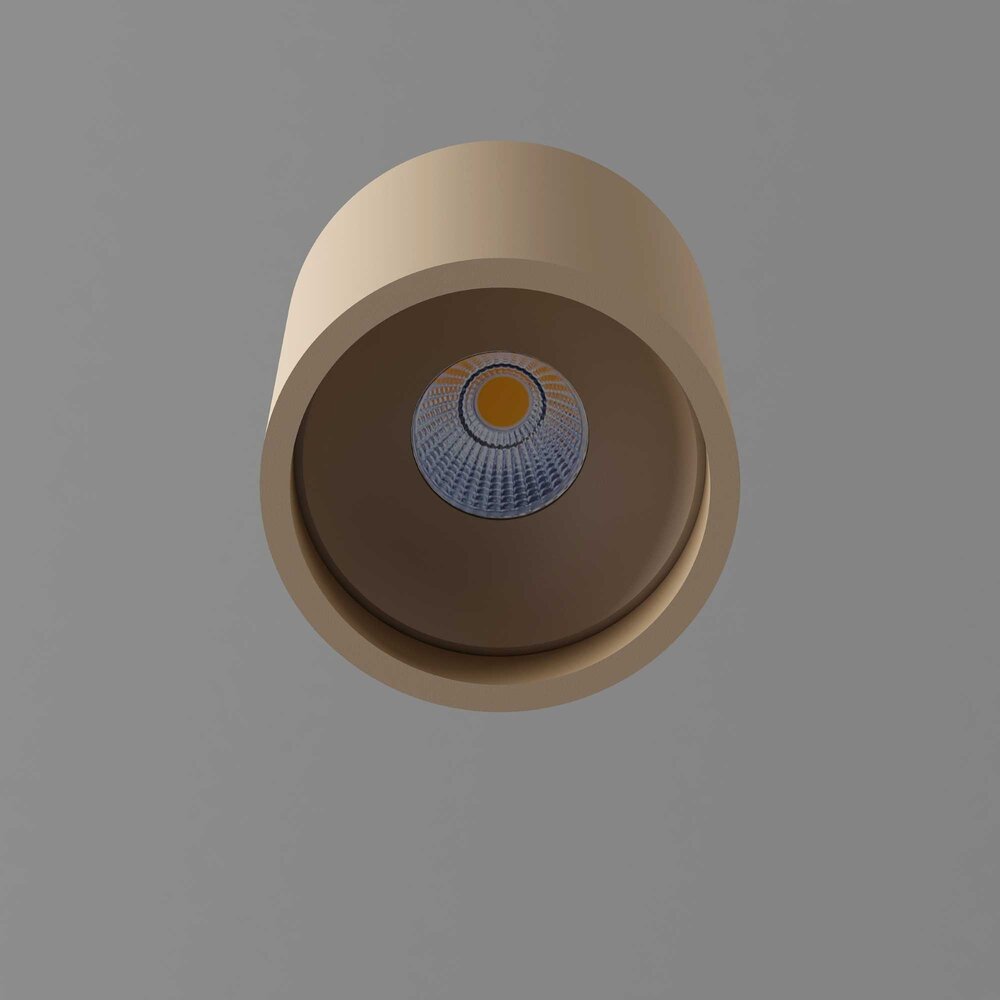 Artdelight Plafondlamp Orleans  Ø 11 cm H 10 cm champagne Artdelight Plafondlamp Orleans  Ø 11 cm H 10 cm champagne