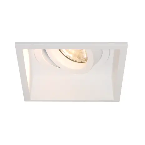 Artdelight Inbouwspot Rex vierkant 9,2 cm wit Artdelight Inbouwspot Rex vierkant 9,2 cm wit