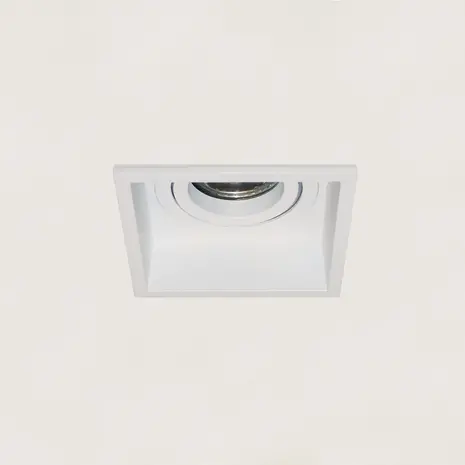 Artdelight Inbouwspot Rex vierkant 9,2 cm wit Artdelight Inbouwspot Rex vierkant 9,2 cm wit