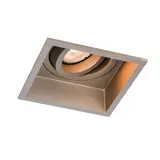 Artdelight Inbouwspot Rex vierkant 9,2 cm champagne Artdelight Inbouwspot Rex vierkant 9,2 cm champagne