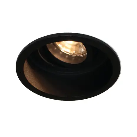 Artdelight Inbouwspot Rex rond Ø 9,2 cm zwart Artdelight Inbouwspot Rex rond Ø 9,2 cm zwart