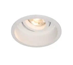 Artdelight Inbouwspot Rex rond Ø 9,2 cm wit Artdelight Inbouwspot Rex rond Ø 9,2 cm wit