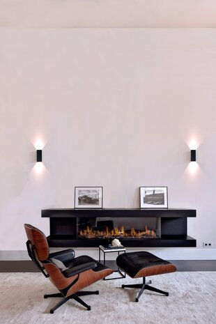 Artdelight Wandlamp Dante XL 2 lichts 24 x 10 cm zwart goud Artdelight Wandlamp Dante XL 2 lichts 24 x 10 cm zwart goud