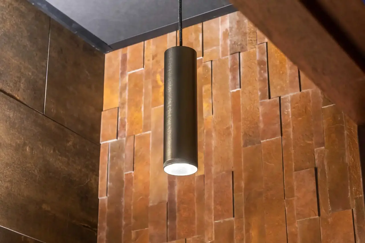 Artdelight Hanglamp Milano 1 lichts 25 cm metallic brons Artdelight Hanglamp Milano 1 lichts 25 cm metallic brons