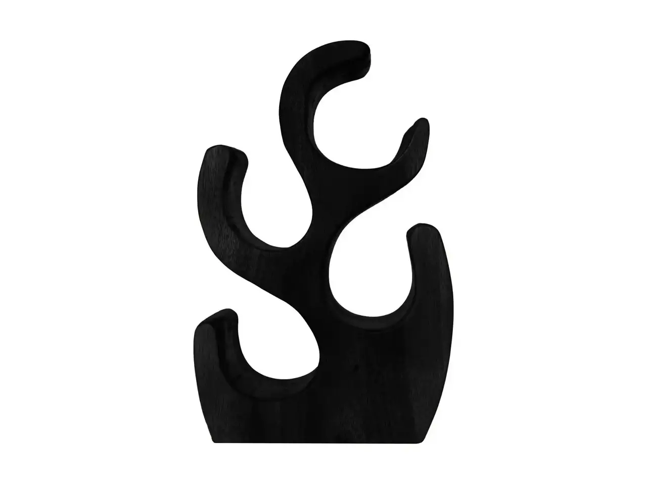 HSM Collection Wijnrek Vins staand 4 flessen H 40 cm donker hout HSM Collection Wijnrek Vins staand 4 flessen H 40 cm donker hout