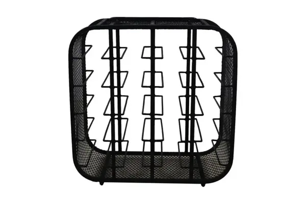 HSM Collection Wijnrek Clambou staand 20 flessen H 55 cm zwart HSM Collection Wijnrek Clambou staand 20 flessen H 55 cm zwart