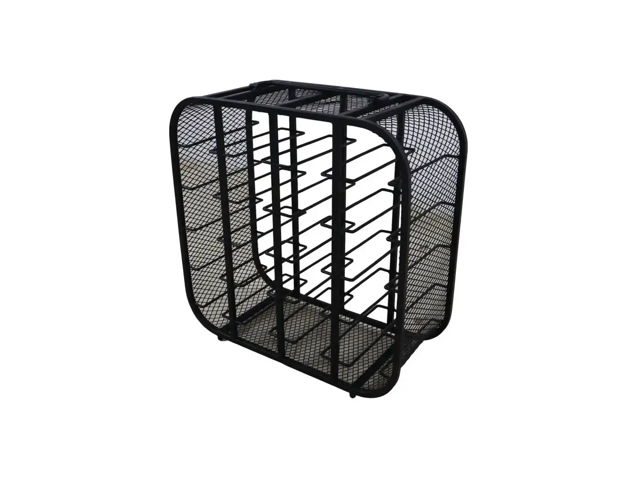 HSM Collection Wijnrek Clambou staand 20 flessen H 55 cm zwart HSM Collection Wijnrek Clambou staand 20 flessen H 55 cm zwart