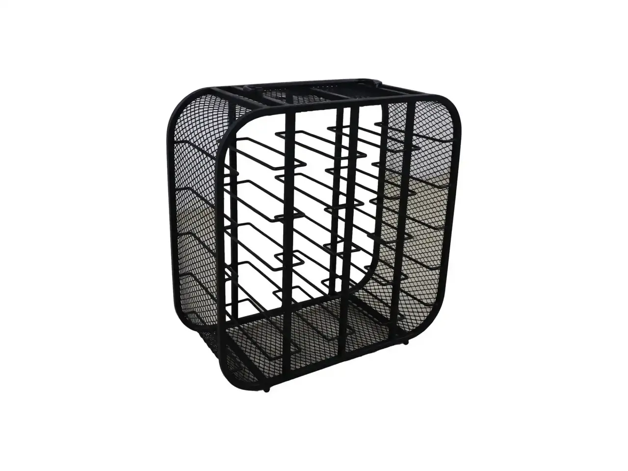 HSM Collection Wijnrek Clambou staand 20 flessen H 55 cm zwart HSM Collection Wijnrek Clambou staand 20 flessen H 55 cm zwart