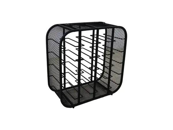 HSM Collection Wijnrek Clambou staand 20 flessen H 55 cm zwart HSM Collection Wijnrek Clambou staand 20 flessen H 55 cm zwart