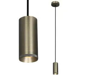 Artdelight Hanglamp Milano 1 lichts 15 cm antiek brons Artdelight Hanglamp Milano 1 lichts 15 cm antiek brons