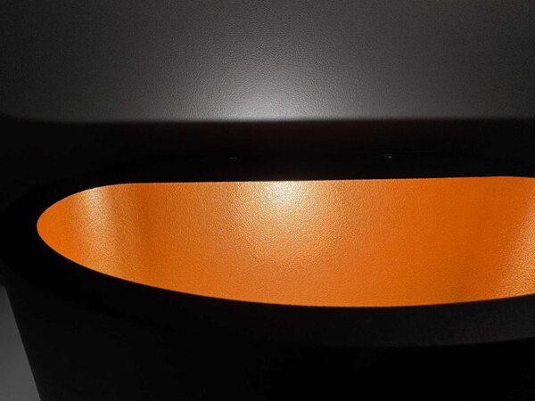 Artdelight Wandlamp Sharp zwart koper Artdelight Wandlamp Sharp zwart koper