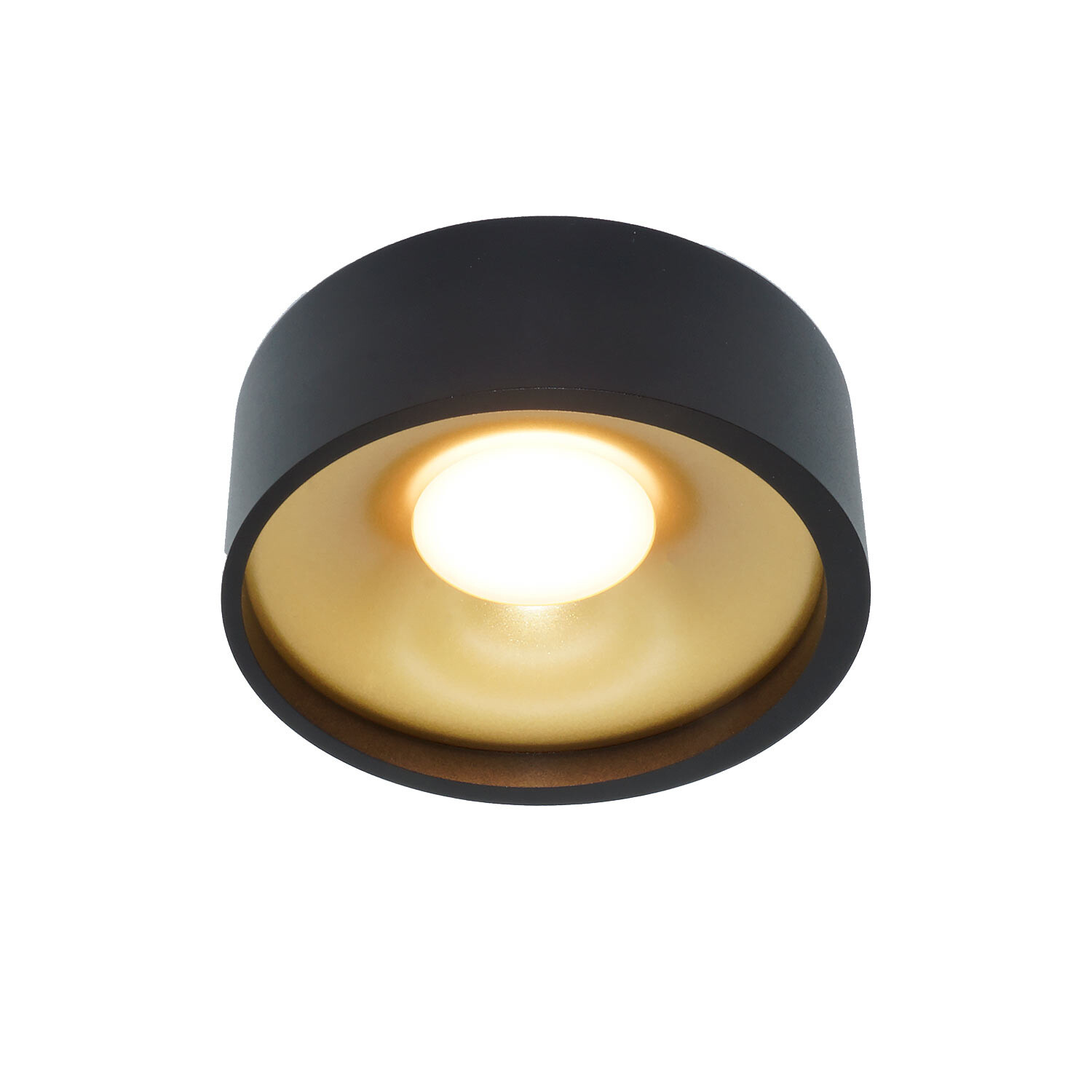 ANWIO Plafondlamp 15W - 3 Draaibare LED Spots, Zwart, 220x220x120 Mm, IP20