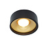 Plafondlamp Orlando  Ø 14 cm zwart goud Plafondlamp Orlando  Ø 14 cm zwart goud