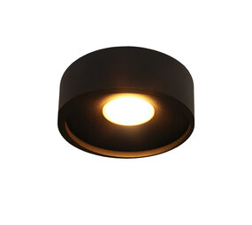 Artdelight Plafondlamp Orlando  Ø 14 cm zwart Artdelight Plafondlamp Orlando  Ø 14 cm zwart