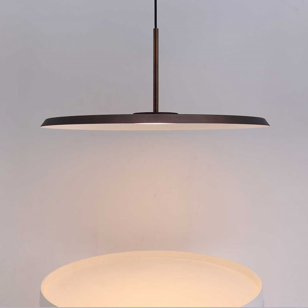 Artdelight Hanglamp Osorno Ø 35 cm koper Artdelight Hanglamp Osorno Ø 35 cm koper