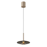 Artdelight Hanglamp Madison 1 lichts Ø 22 cm comfortlift champagne Artdelight Hanglamp Madison 1 lichts Ø 22 cm comfortlift champagne