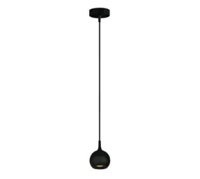 Artdelight Hanglamp Bolero 1 lichts  Ø 9 cm zwart Artdelight Hanglamp Bolero 1 lichts  Ø 9 cm zwart