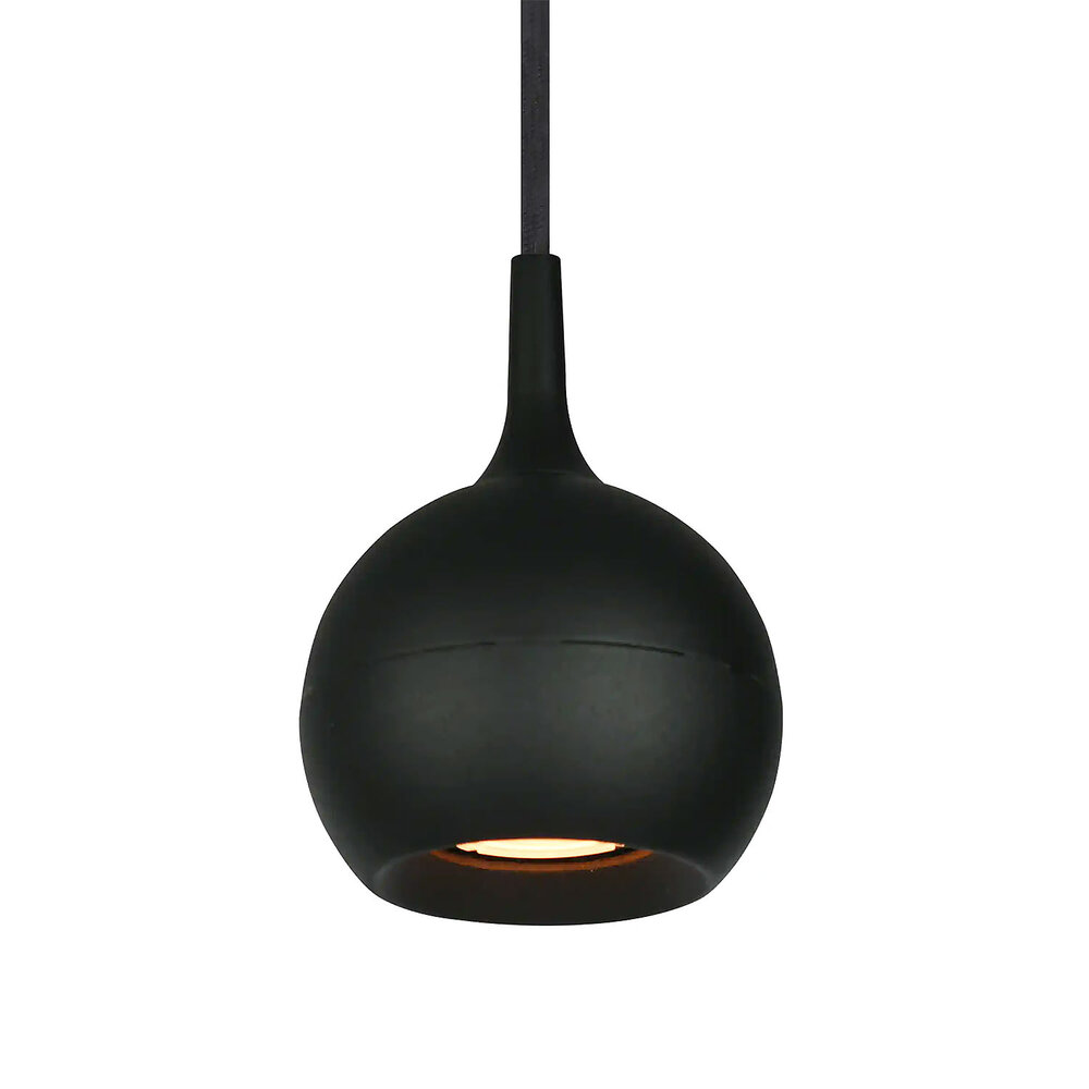 Artdelight Hanglamp Bolero 1 lichts  Ø 9 cm zwart Artdelight Hanglamp Bolero 1 lichts  Ø 9 cm zwart