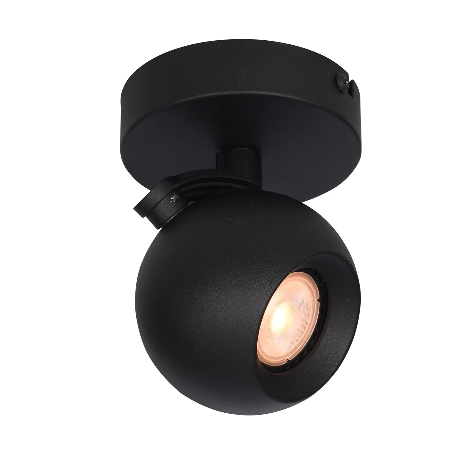 Artdelight Spot Bolero 1 lichts zwart