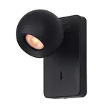 Artdelight Wandlamp Bolero 1 lichts zwart Artdelight Wandlamp Bolero 1 lichts zwart