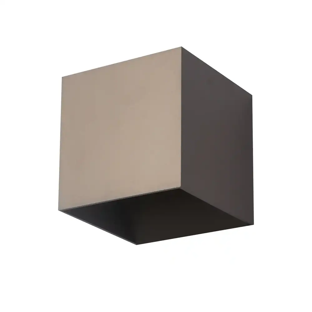 Artdelight Wandlamp Gymm 10x10 cm excl. G9 champagne