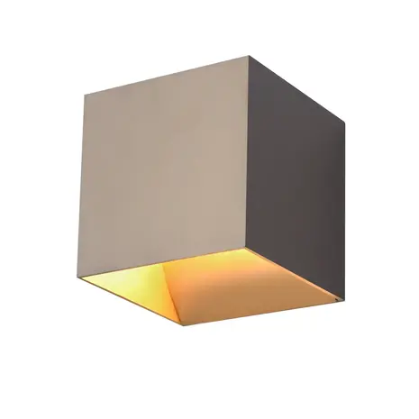 Artdelight Wandlamp Gymm 10x10 cm excl. G9 champagne