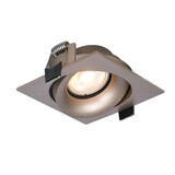 Artdelight Inbouwspot Alice vierkant 9 cm GU10 champagne Artdelight Inbouwspot Alice vierkant 9 cm GU10 champagne