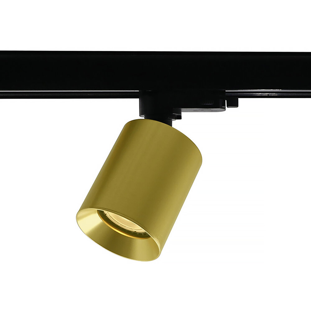 Artdelight TRACK Megano Railspot - 1-fase Railsysteem / Railverlichting - 1xGU10 - mat goud Artdelight TRACK Megano Railspot - 1-fase Railsysteem / Railverlichting - 1xGU10 - mat goud