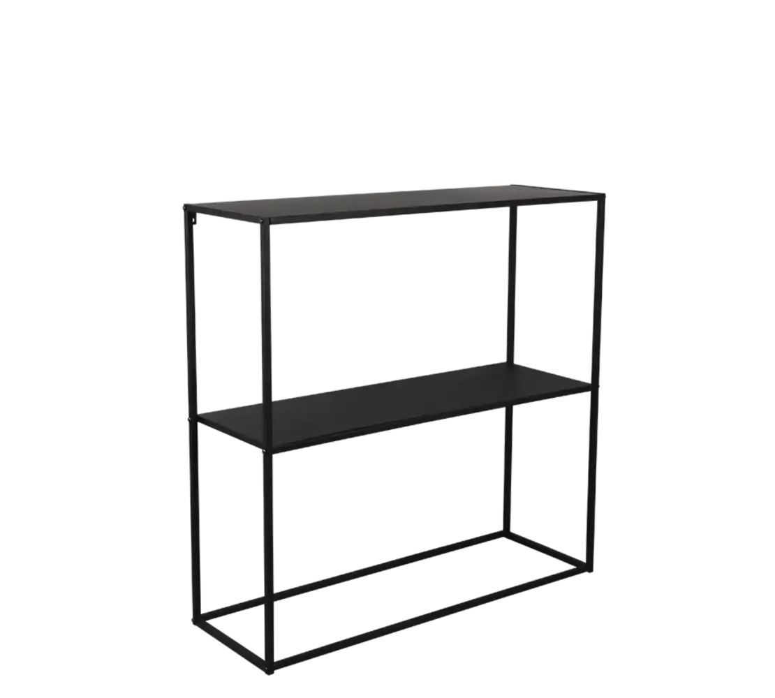 Mirrors and more Sidetable Chloe H 80 cm B 80  cm zwart Mirrors and more Sidetable Chloe H 80 cm B 80  cm zwart