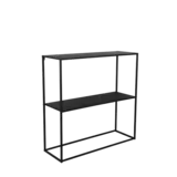 Mirrors and more Sidetable Chloe H 80 cm B 80  cm zwart Mirrors and more Sidetable Chloe H 80 cm B 80  cm zwart