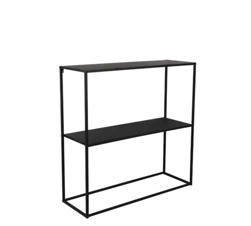 Mirrors and more Sidetable Chloe H 80 cm B 80  cm zwart Mirrors and more Sidetable Chloe H 80 cm B 80  cm zwart