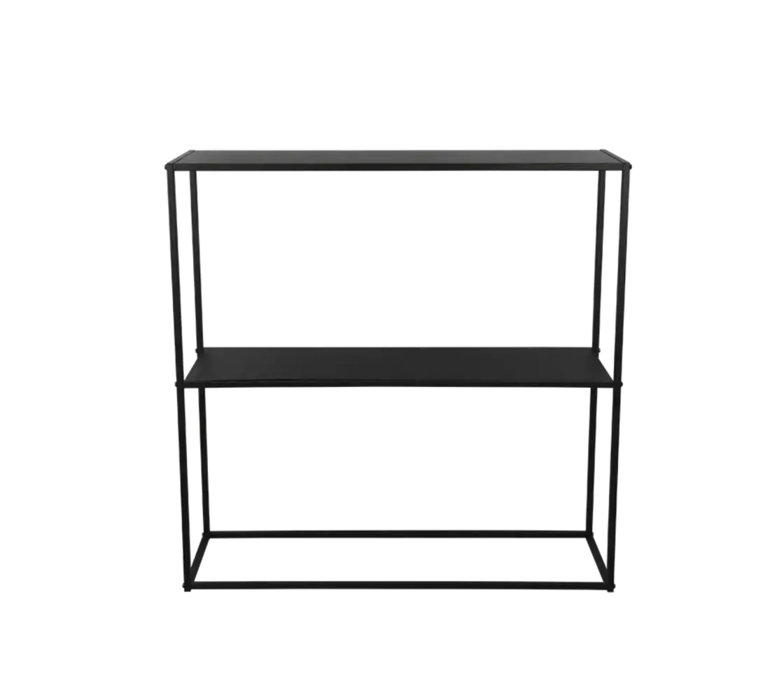 Mirrors and more Sidetable Chloe H 80 cm B 80  cm zwart Mirrors and more Sidetable Chloe H 80 cm B 80  cm zwart