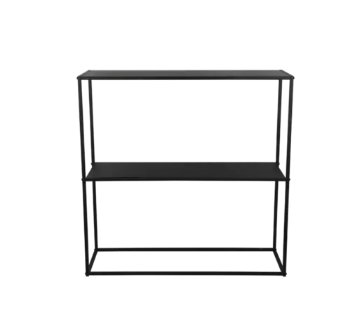 Mirrors and more Sidetable Chloe H 80 cm B 80  cm zwart Mirrors and more Sidetable Chloe H 80 cm B 80  cm zwart