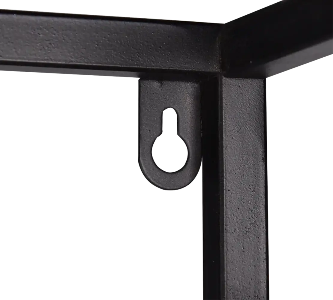 Mirrors and more Wijnrek Anna wand 6 flessen H 70 cm zwart