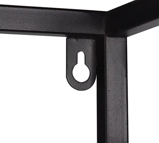 Mirrors and more Wijnrek Anna wand 6 flessen H 70 cm zwart