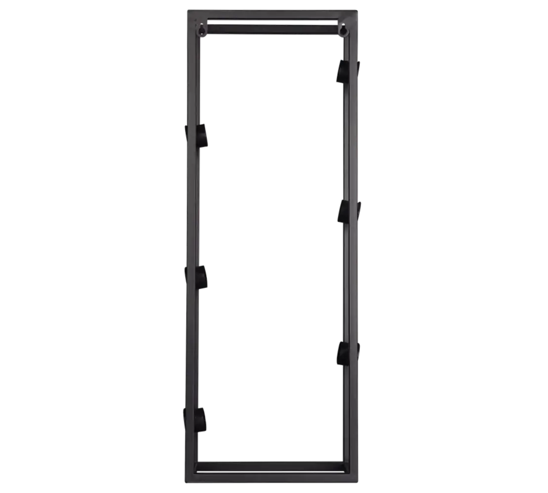 Mirrors and more Wijnrek Anna wand 6 flessen H 70 cm zwart