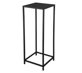 Mirrors and more Bijzettafel Vera H 80 cm zwart