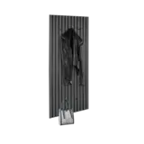 Mirrors and more Kapstok Grace H 125 cm 5 haken zwart Mirrors and more Kapstok Grace H 125 cm 5 haken zwart