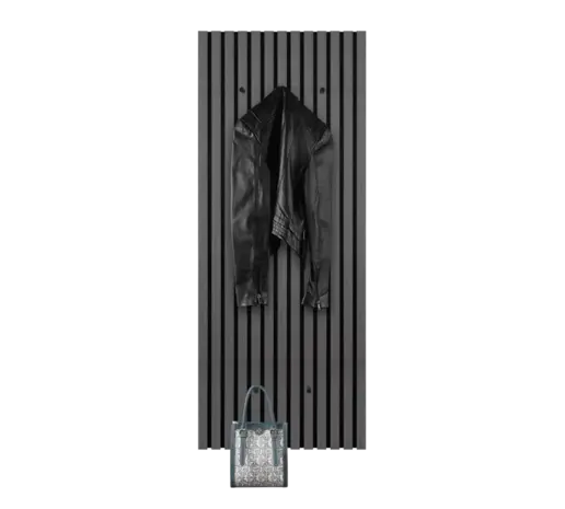 Mirrors and more Kapstok Grace H 125 cm 5 haken zwart Mirrors and more Kapstok Grace H 125 cm 5 haken zwart