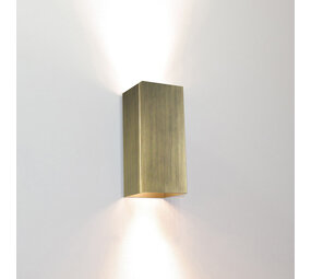 Artdelight Wandlamp Dante 2 lichts 15,5 x 6,5 cm antiek brons Artdelight Wandlamp Dante 2 lichts 15,5 x 6,5 cm antiek brons