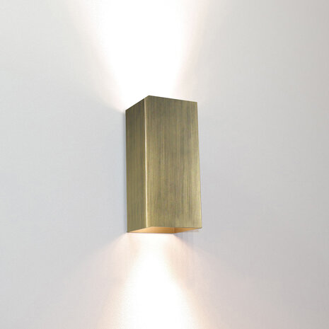 Artdelight Wandlamp Dante 2 lichts 15,5 x 6,5 cm antiek brons Artdelight Wandlamp Dante 2 lichts 15,5 x 6,5 cm antiek brons